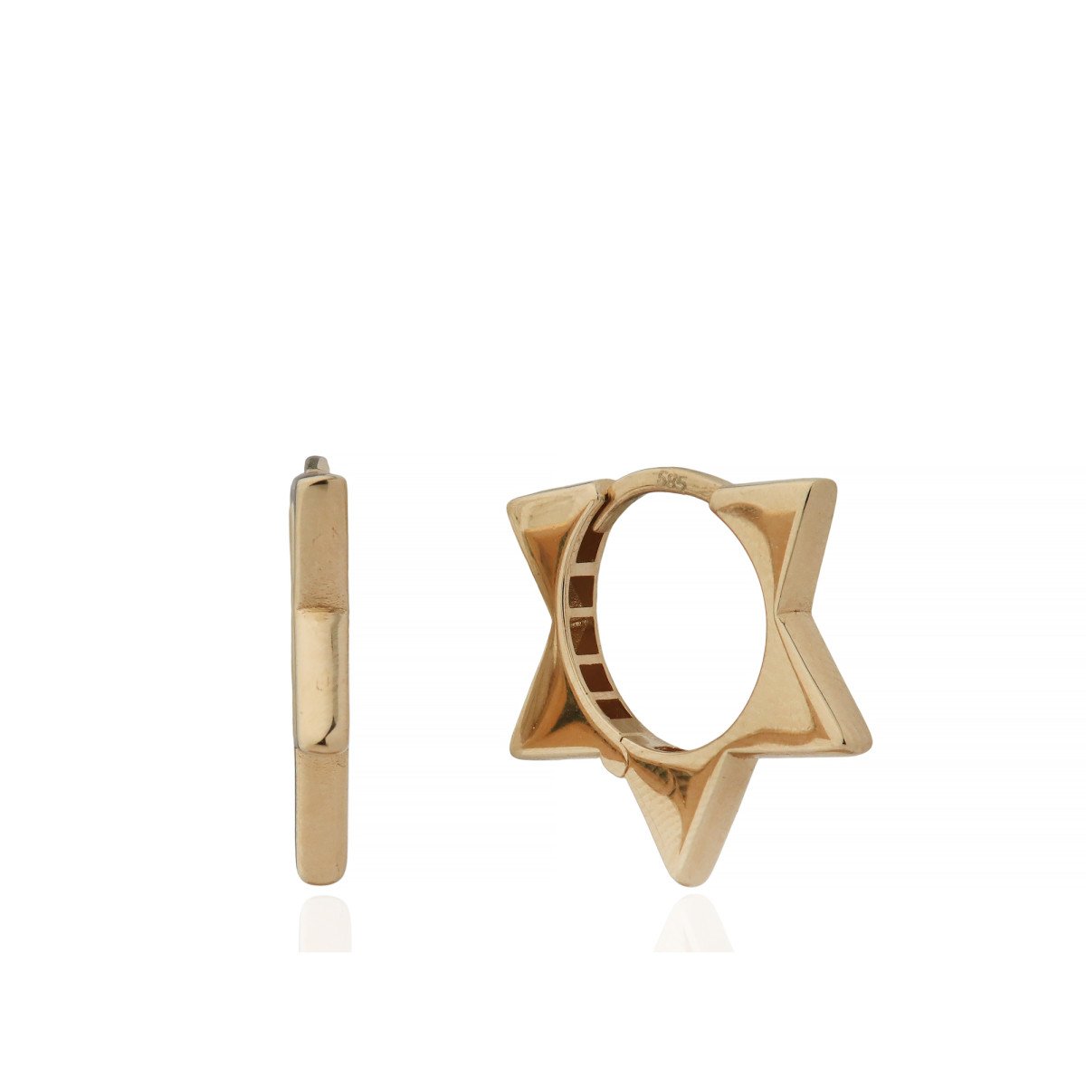 Yıldız Halka Küpe