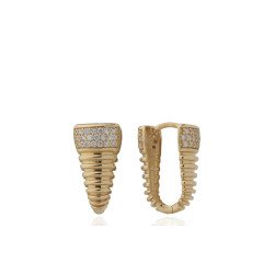 Taşlı Külah Küpe