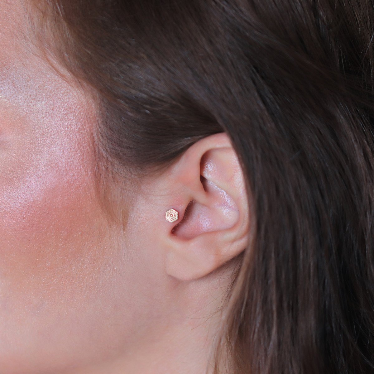 Altıgen Piercing