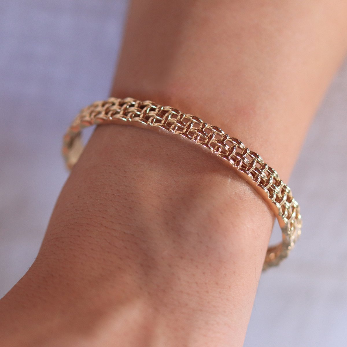 Hasır Örgü Bilezik