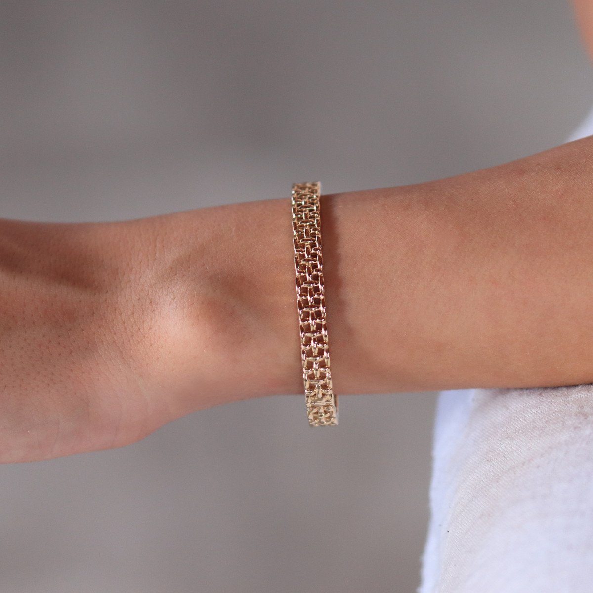 Hasır Örgü Bilezik