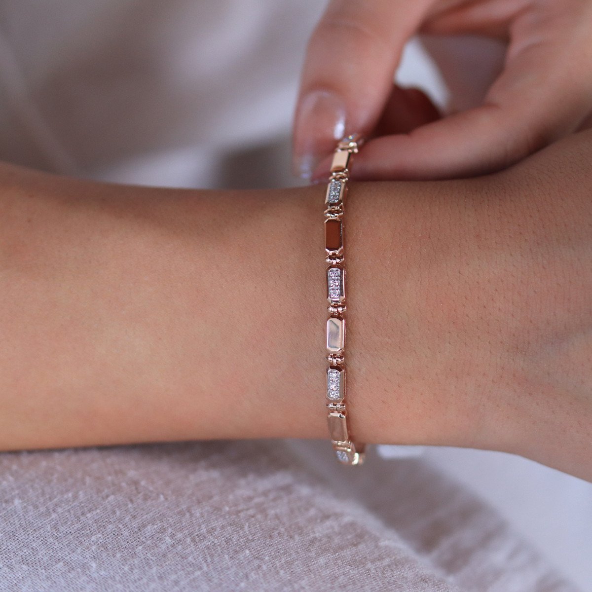 Tasarım Pırlanta Bileklik