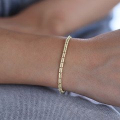 Çizgili Silindir Bileklik