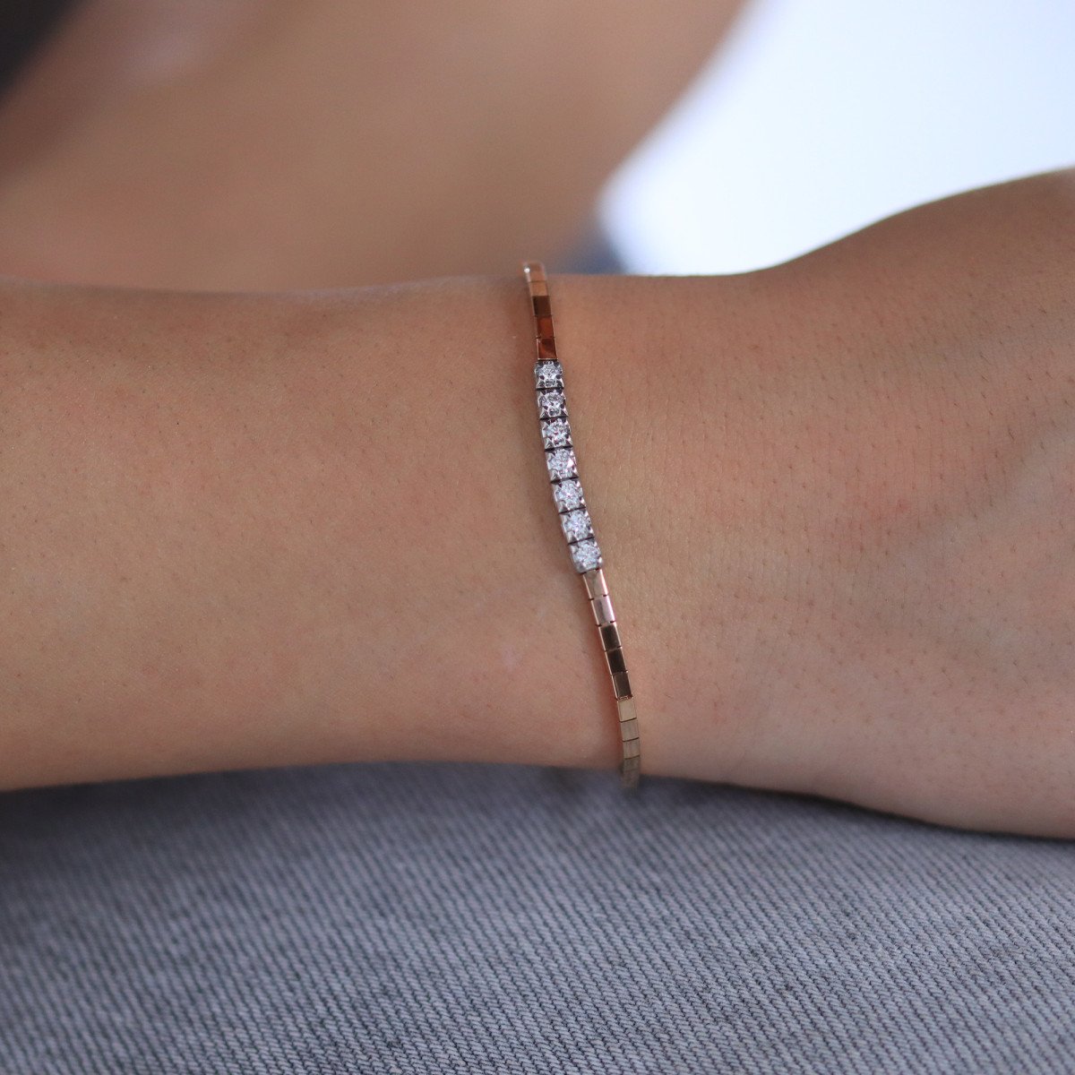 Su Yolu Pırlanta Bileklik