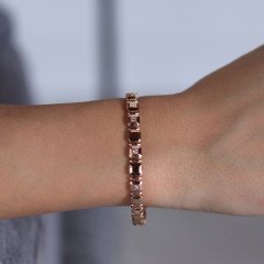 Modern Kare Pırlanta Bileklik