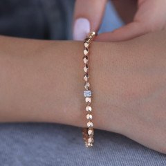 Prizmatik Pırlanta Bileklik