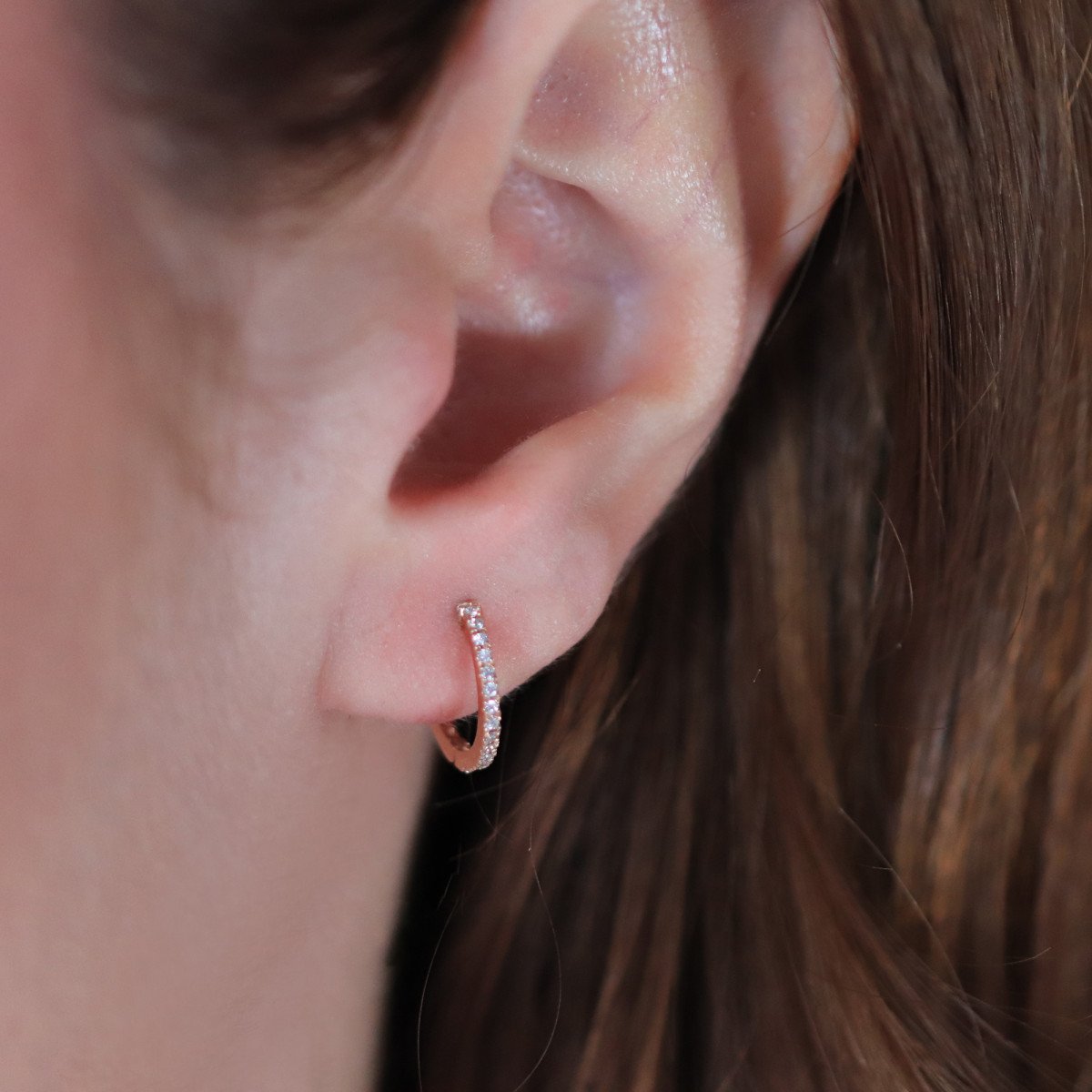 Su Yolu Pırlanta Küpe