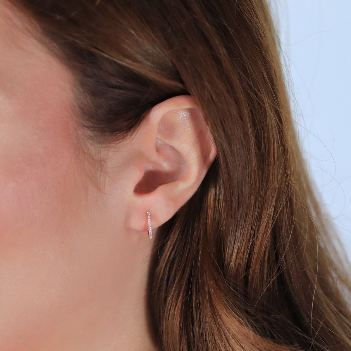 Su Yolu Pırlanta Küpe