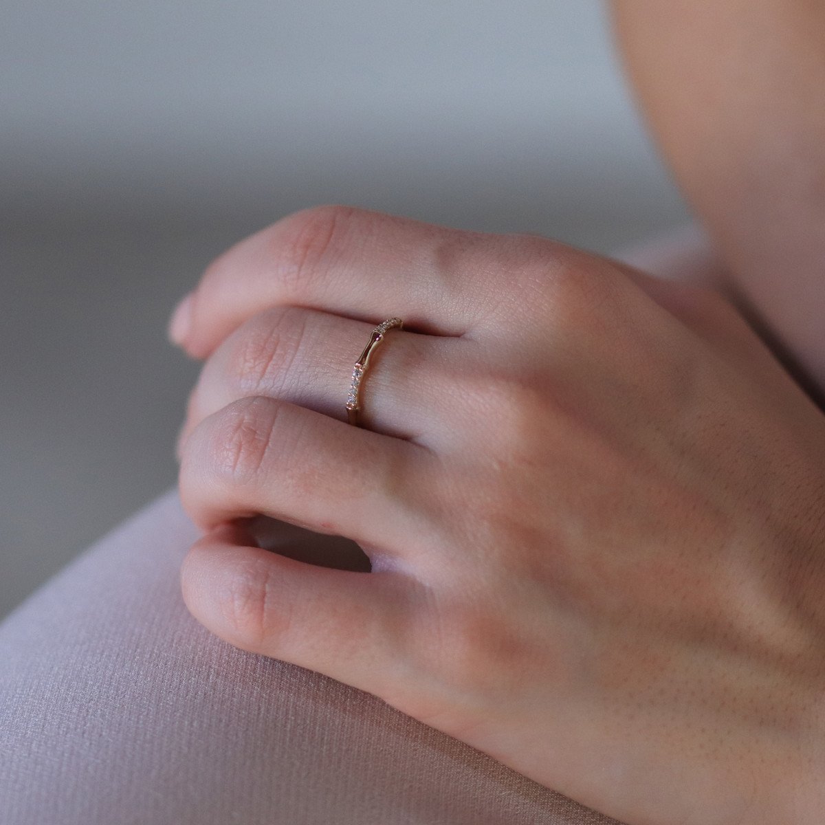 Taşlı Kemik Yüzük