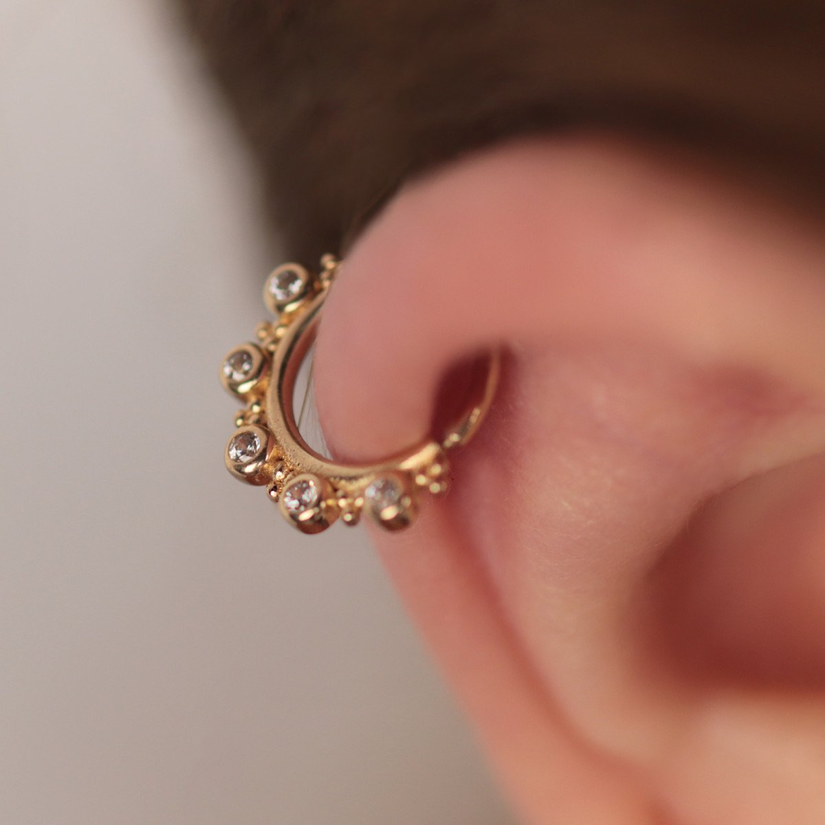 Taşlı Halka Piercing