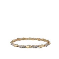 Taşlı Dalga Bileklik