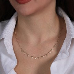 Sıralı Üçgen Kolye