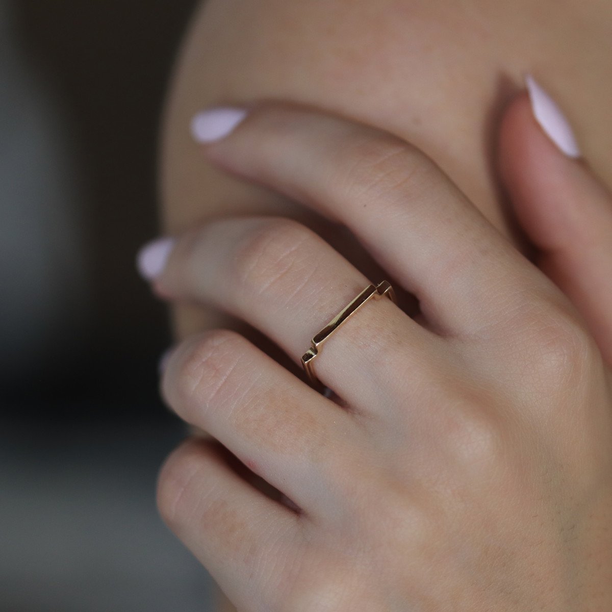 Çizgi Tasarım Yüzük