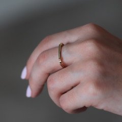 Çizgi Tasarım Yüzük