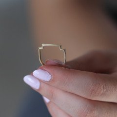 Çizgi Tasarım Yüzük