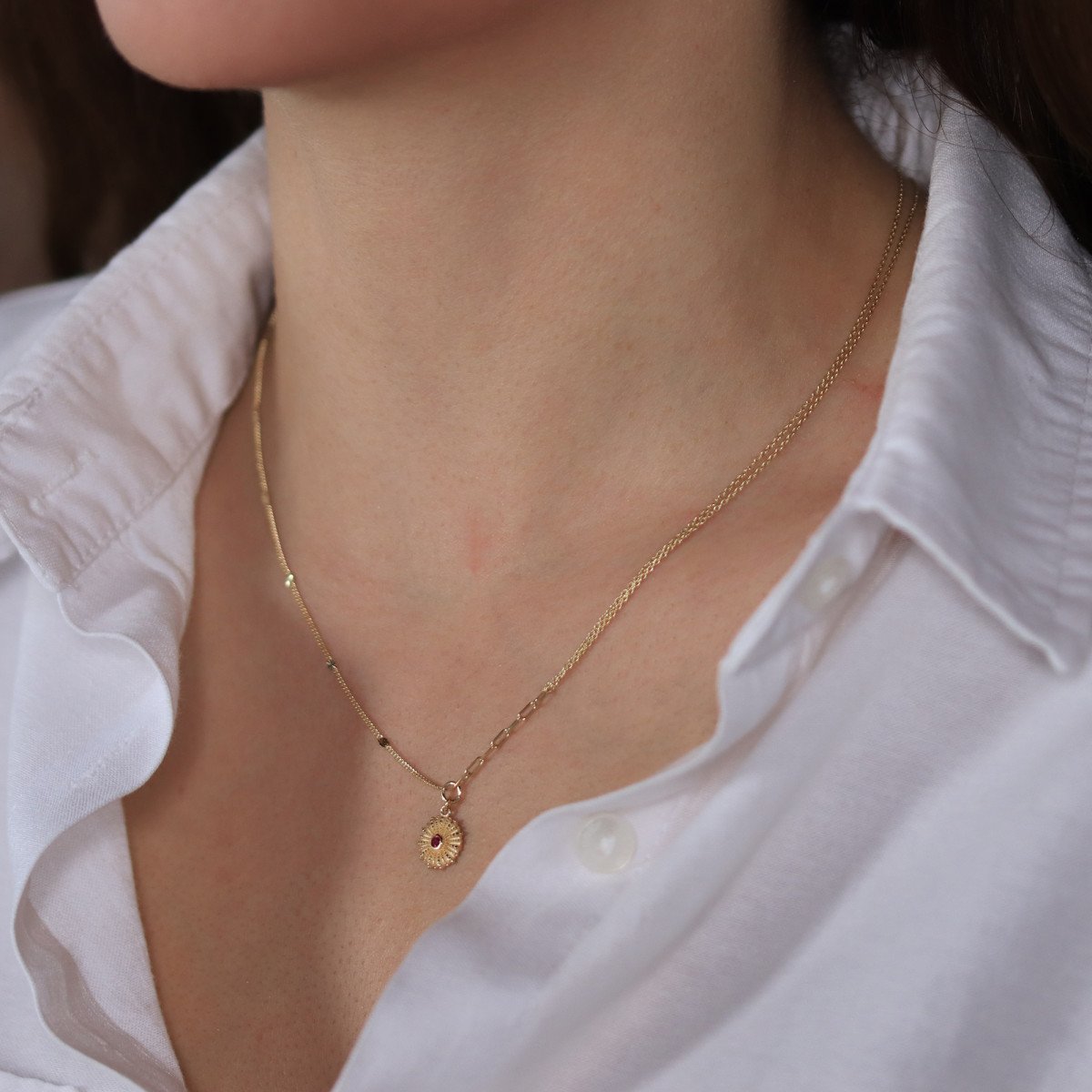 Vintage Tasarım Kolye