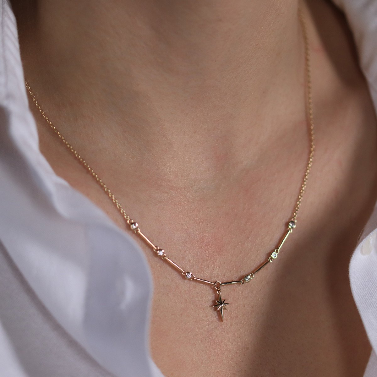 Kuzey Yıldızı Kolye