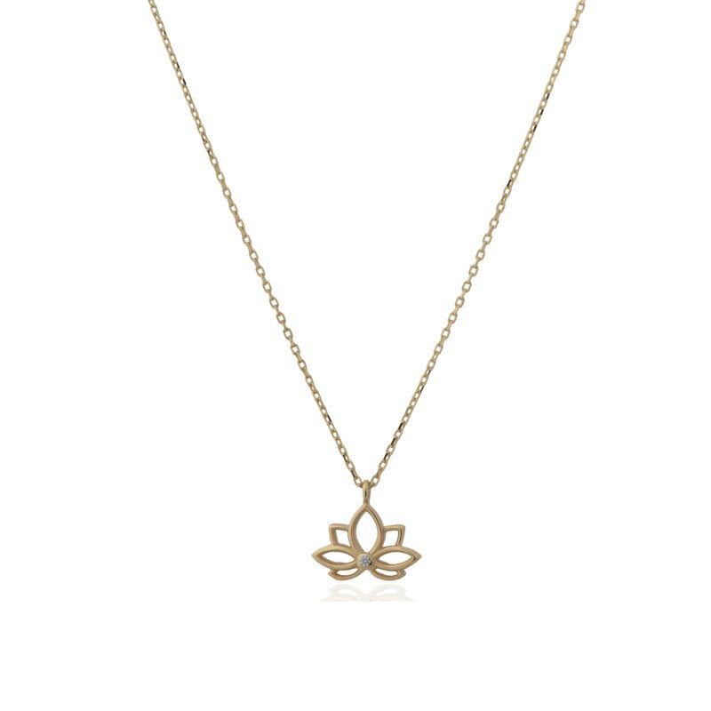 Mini Lotus Kolye