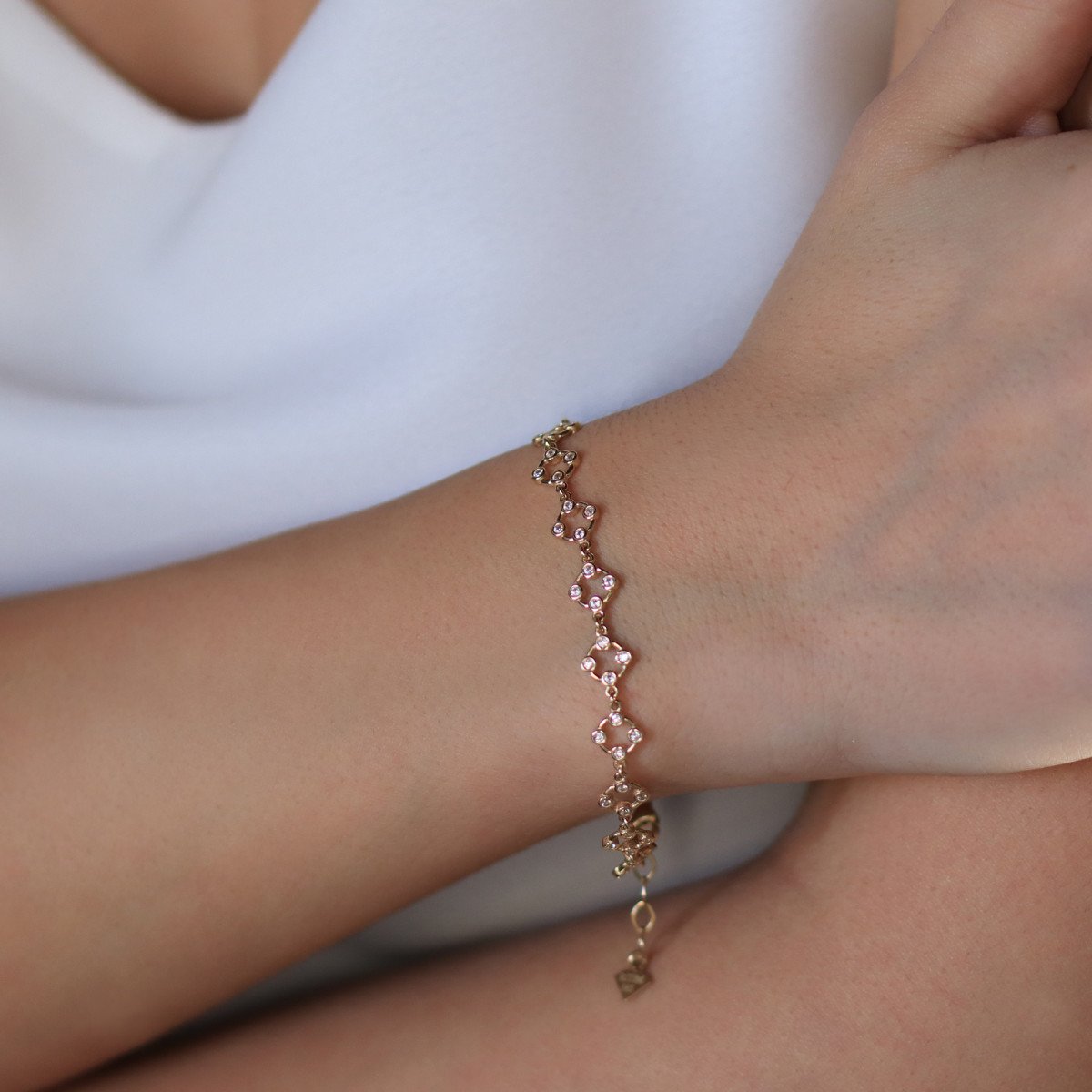 Mini Taşlı Bileklik