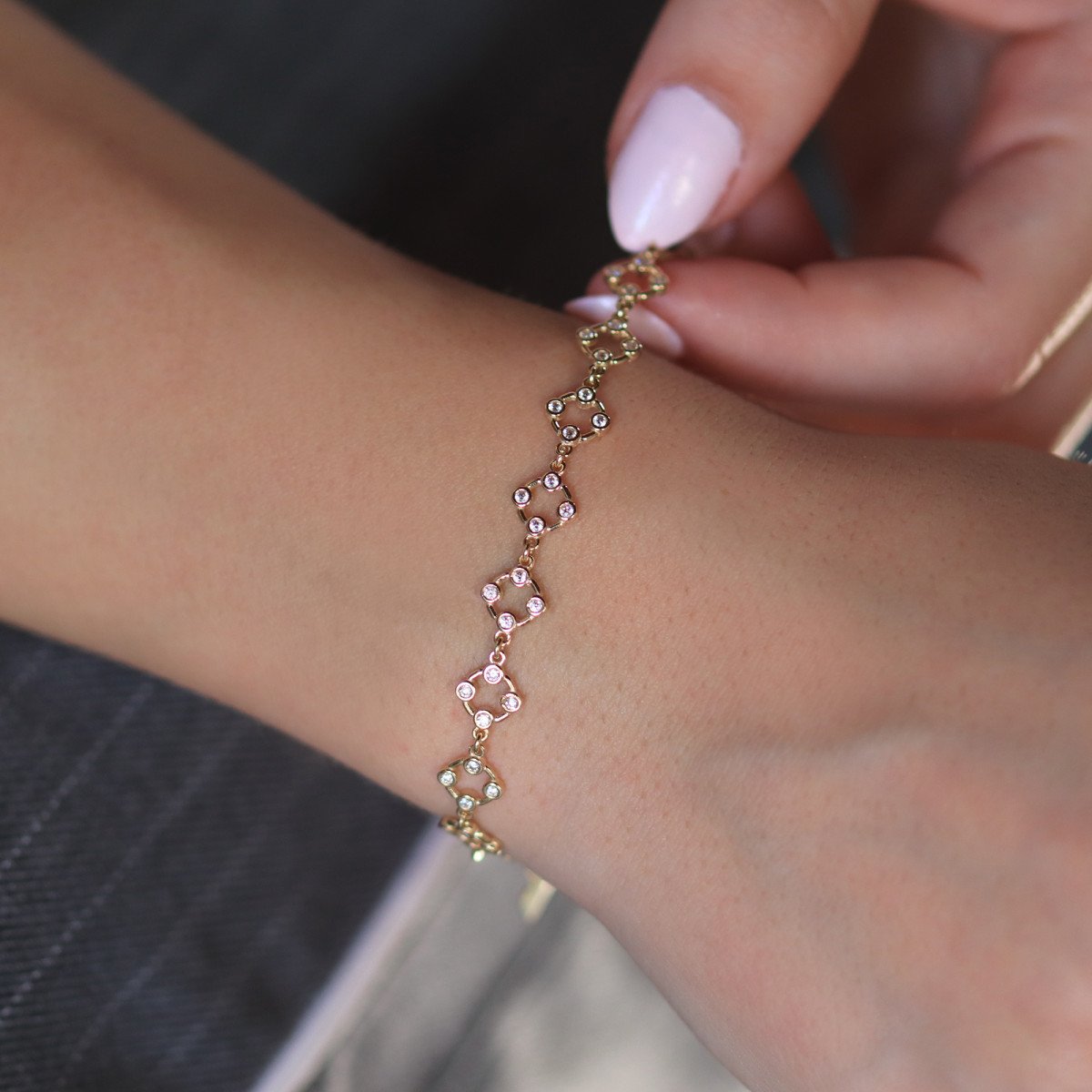 Mini Taşlı Bileklik