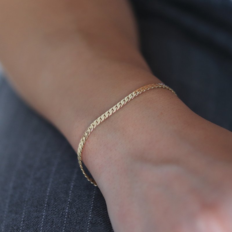 Yassı Gurmet 3mm Bileklik