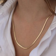 Yassı Gurmet 3mm Kolye