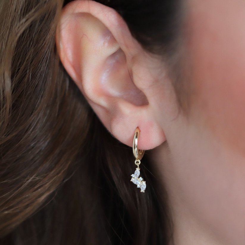 Karışık Taş Küpe