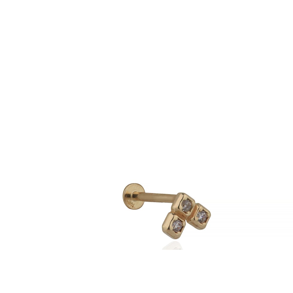 Üçlü Taş Piercing