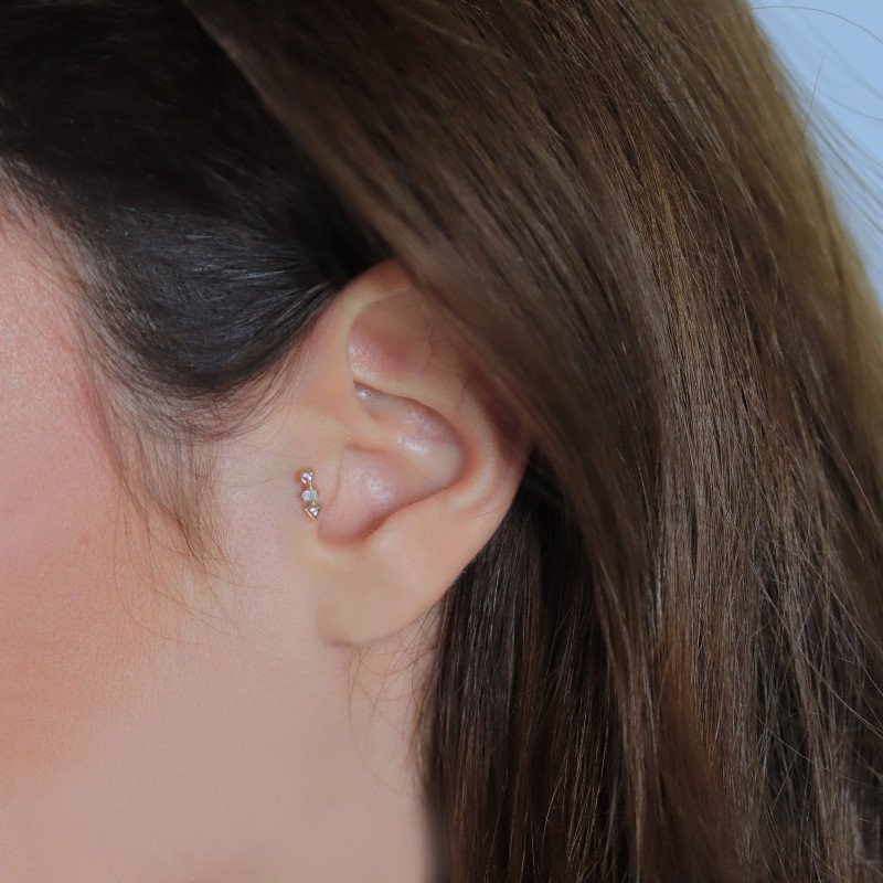 Taşlı Geo Piercing