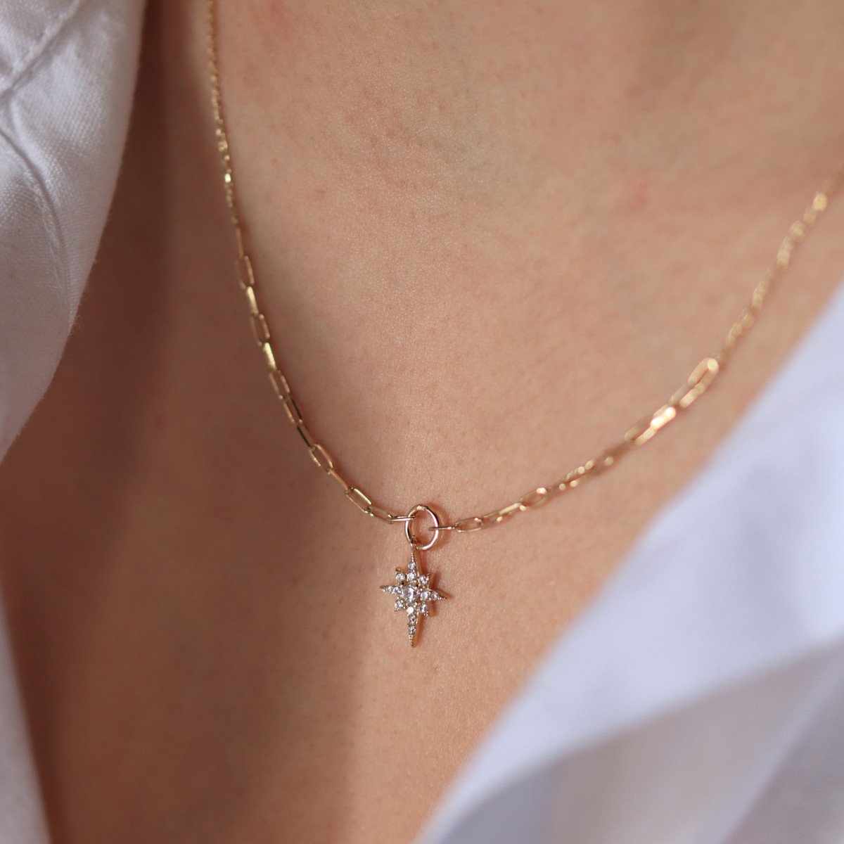 Kuzey Yıldızı Ataç Kolye