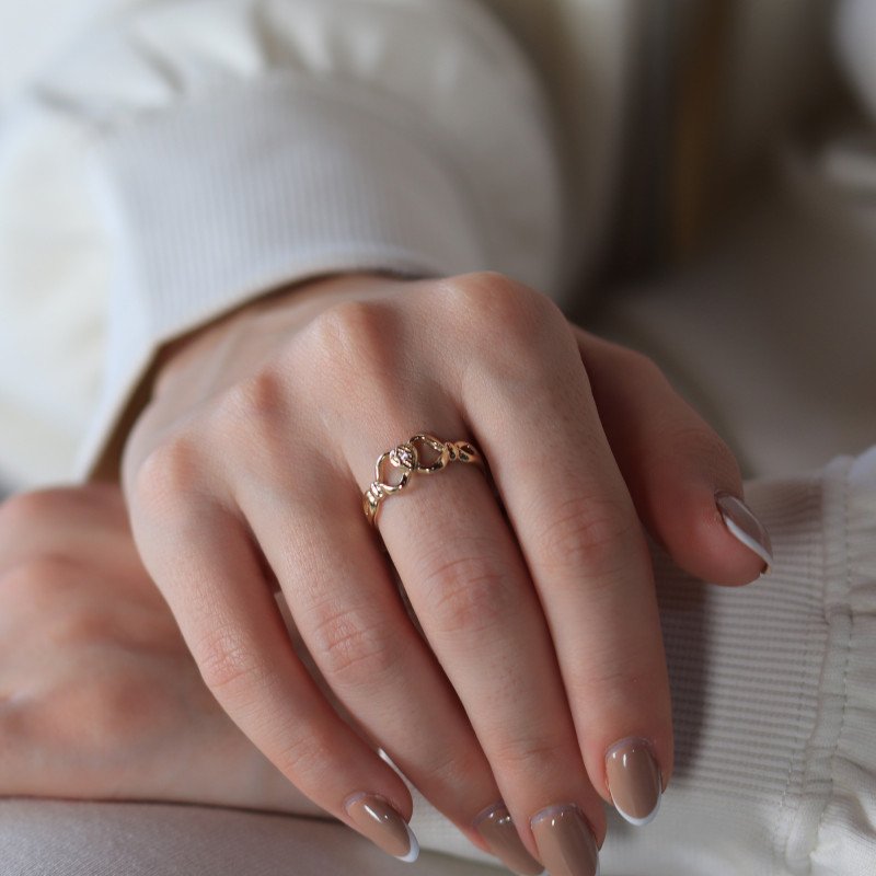 Taşlı Düğüm Yüzük