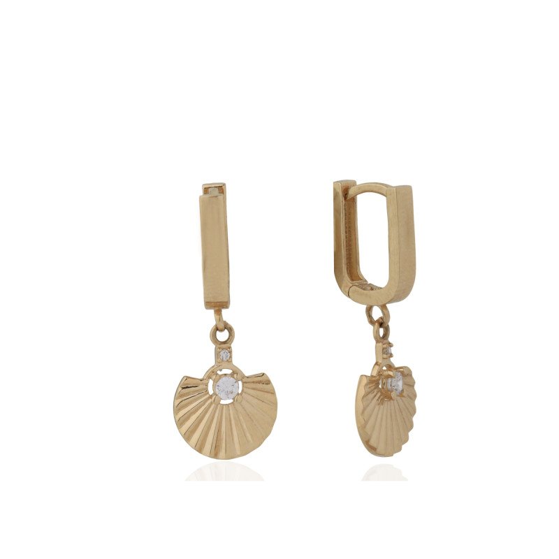 Yelpaze Tasarım Küpe