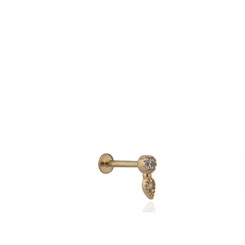 İkili Taş Piercing