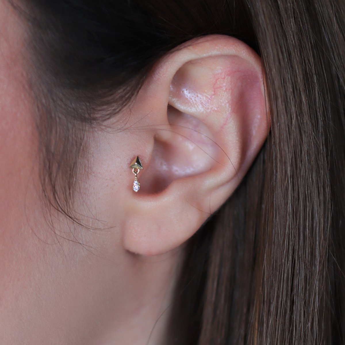 Piramit Sallantılı Piercing