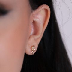 Taşlı Başak Küpe