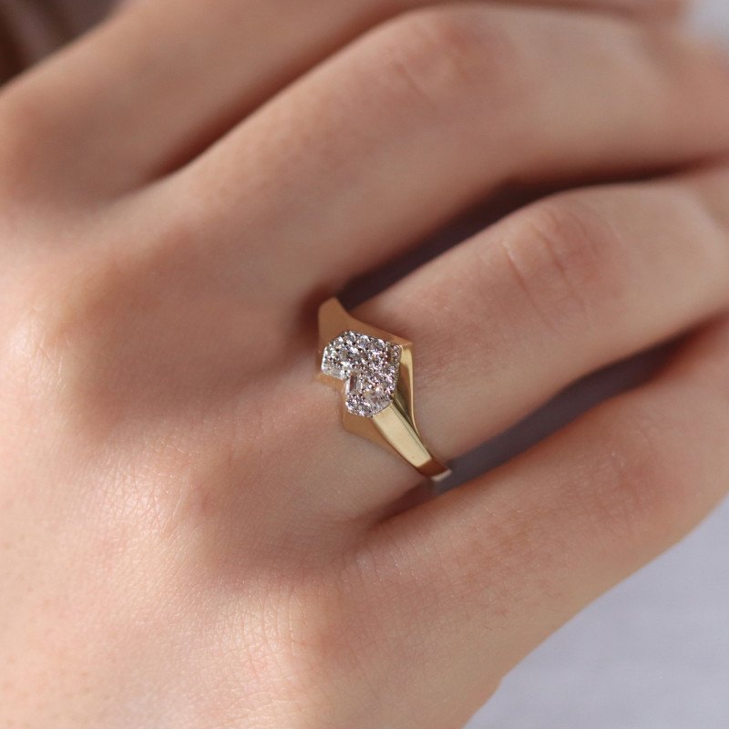 Kalp Şovalye Yüzük