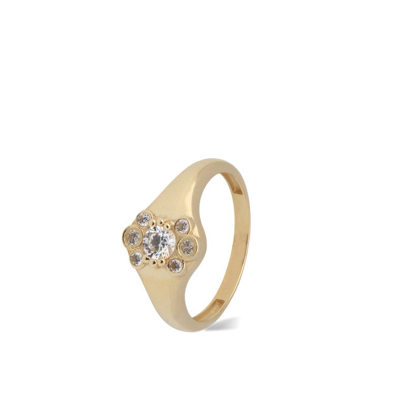 Taşlı Tasarım Yüzük