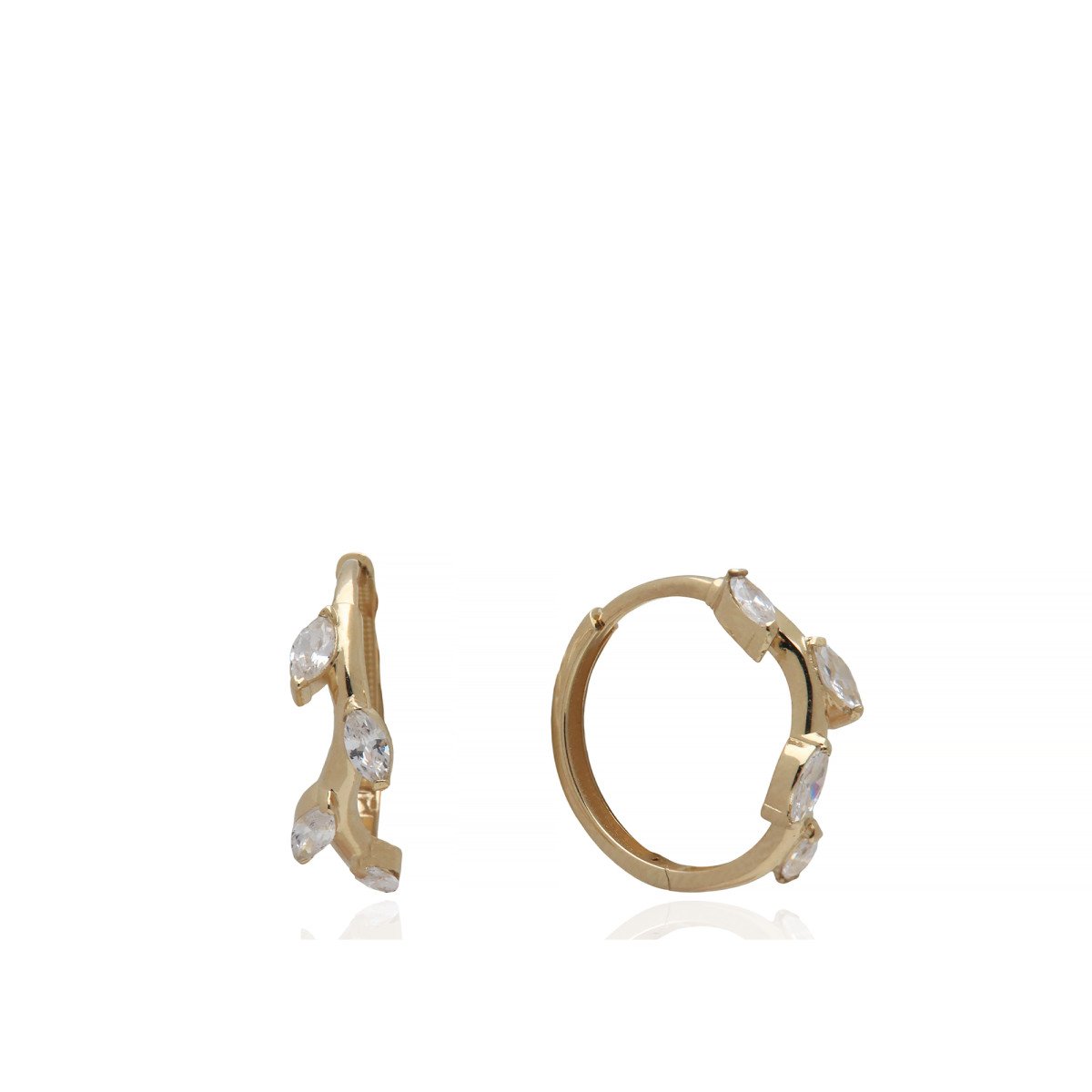 Taşlı Başak Küpe