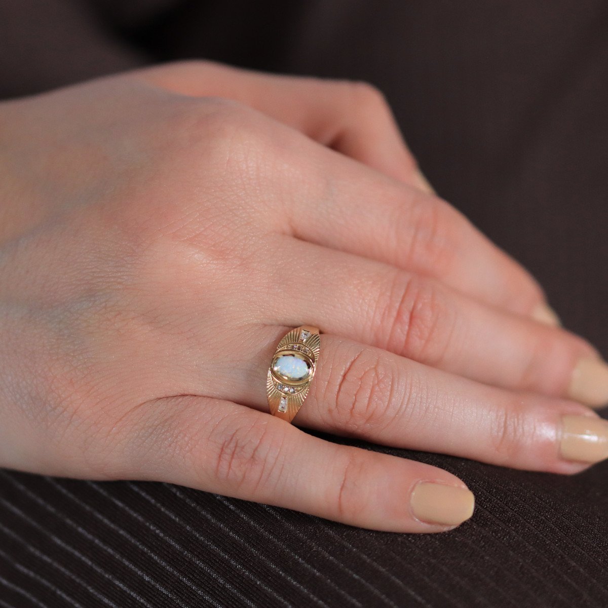 Opal Antik Yüzük