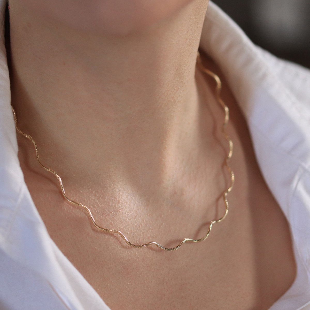 İtalyan Dalga Kolye