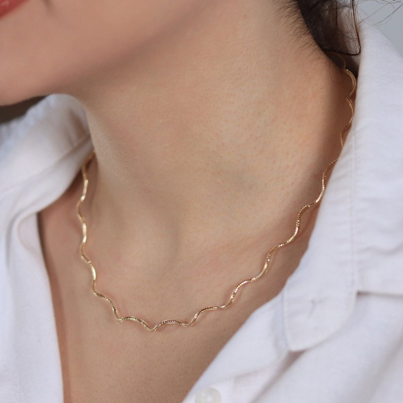 İtalyan Dalga Kolye