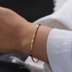 Mini Taşlı Pul Bileklik