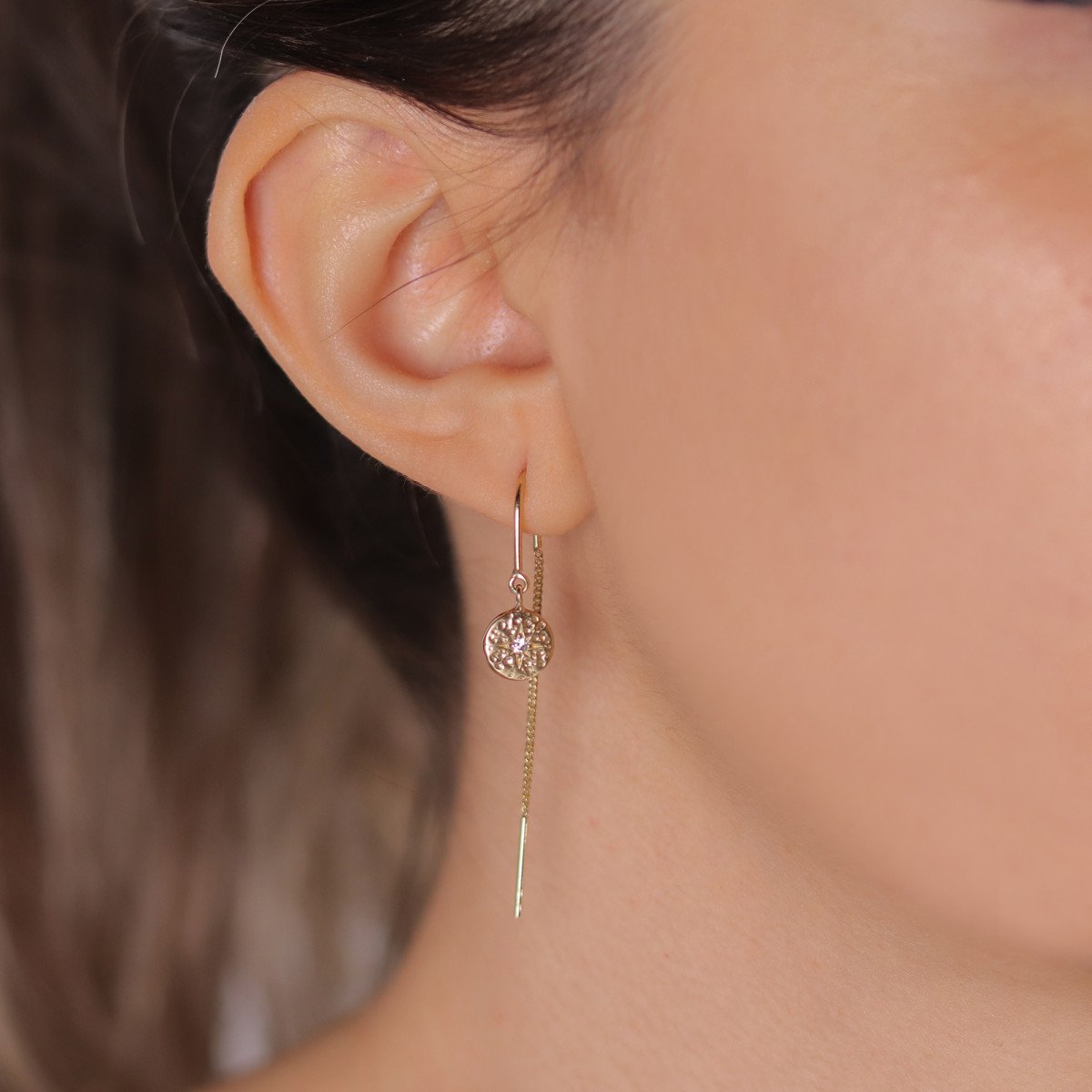 Milky Way Sallantılı Küpe