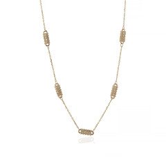 Taşlı Tasarım Kolye