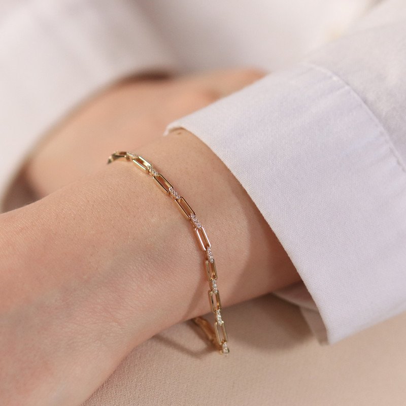 Taşlı Ataç Bileklik