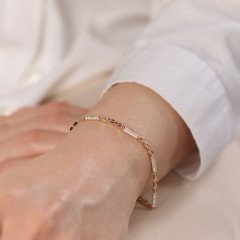 Taşlı Mini Kordon Bileklik