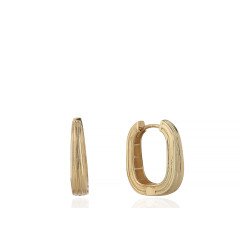 Çizgili Modern Küpe