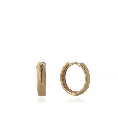 Çizgili Halka Küpe