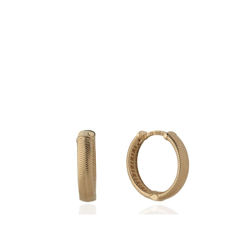 Çizgili Halka Küpe