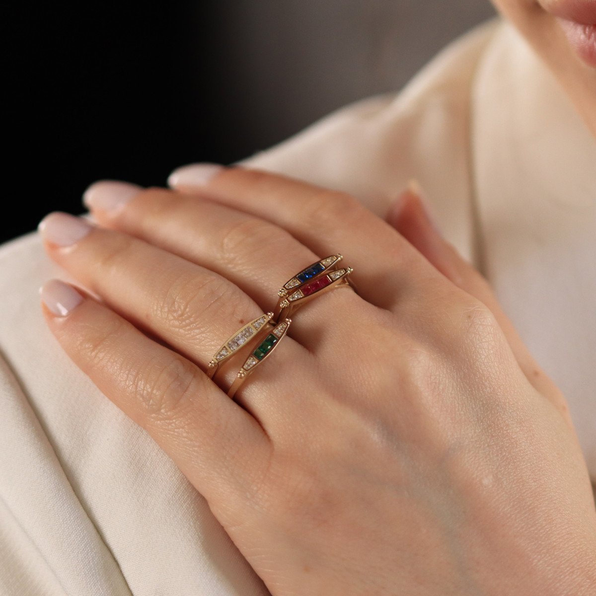 Taşlı Ferry Yüzük